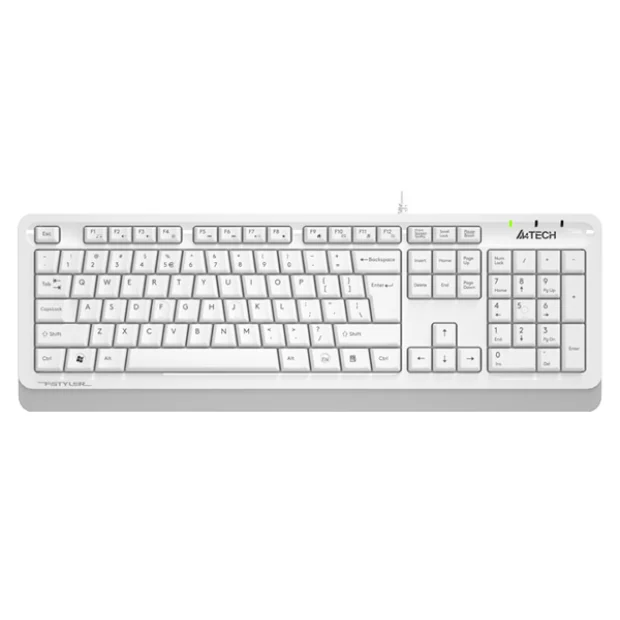 Клавиатура A4Tech Fstyler FKS10 (белый/серый)